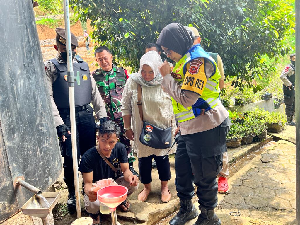 Kapolres Subang Lakukan Giat Patroli R2 Ke sejumlah Tempat termasuk di Wilayah Hukum Polsek Sagalaherang