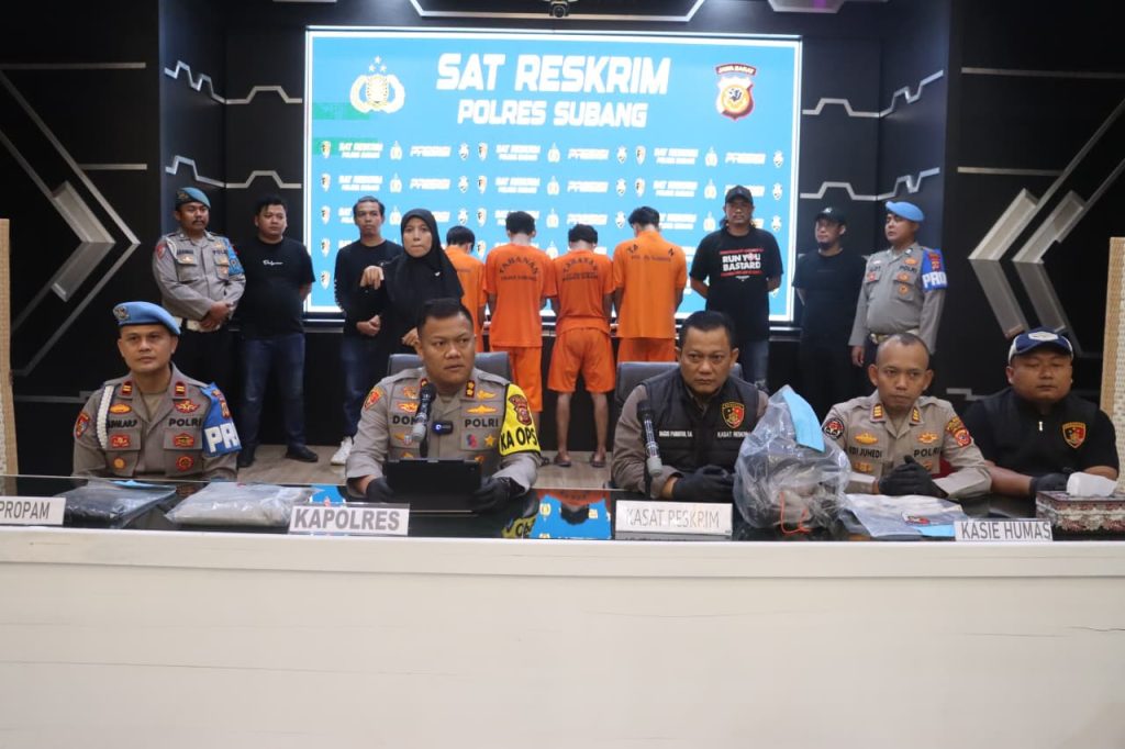 Polres Subang Ungkap Kasus Pengeroyokan Berujung Kematian, Lima Tersangka Diamankan