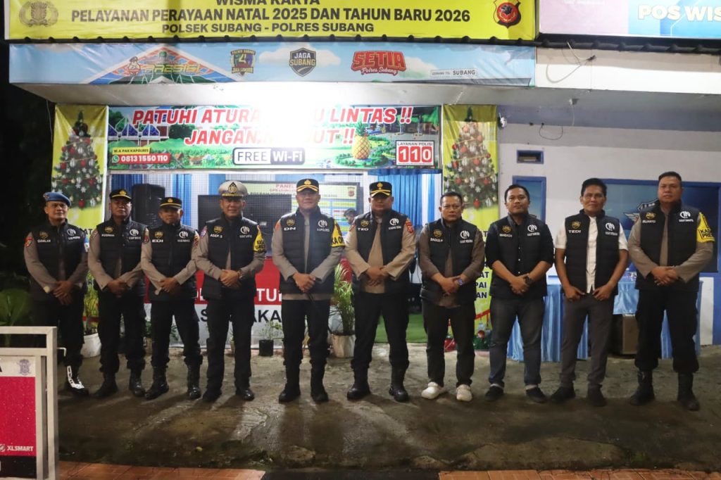 Polres Subang Laksanakan Patroli dan Pengamanan Malam Tahun Baru 2026, Situasi Aman dan Kondusif